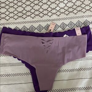Victoria's Secret Purple and Lavender Panties